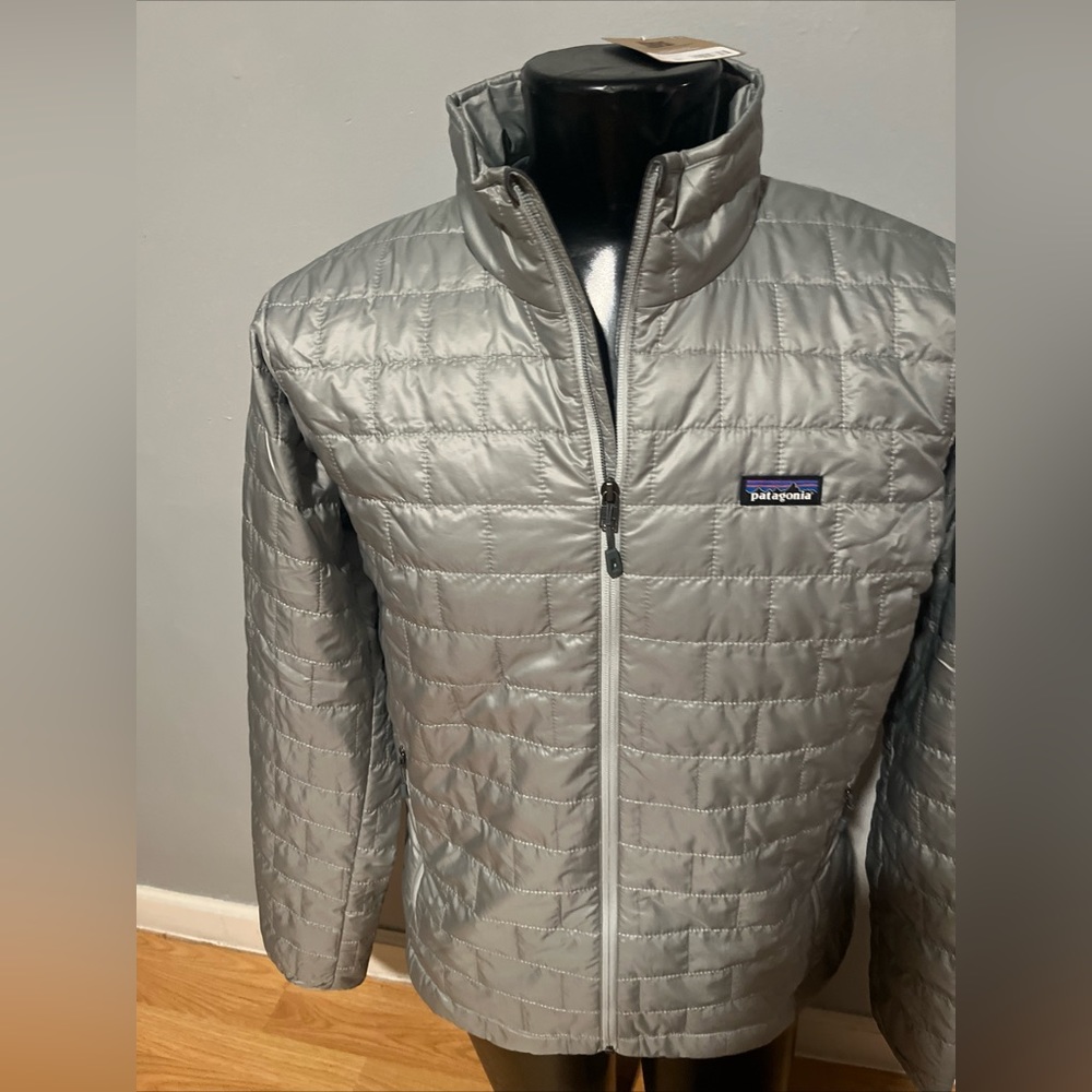 COPY - Patagonia puff nano jacket  NWT men’s large size sleet green